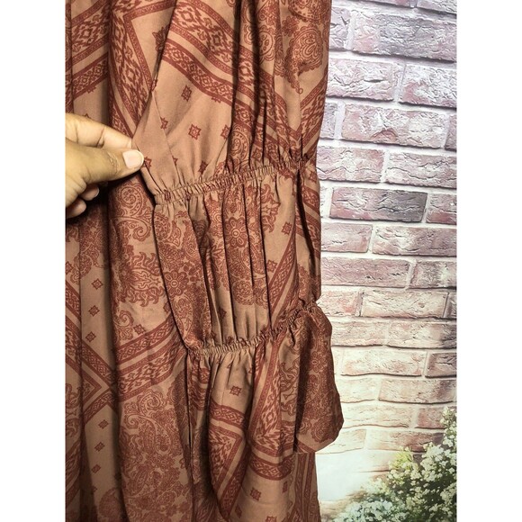 New Pretty little things women’s multicolor high neck, oversize dress size 2X - Picture 4 of 9